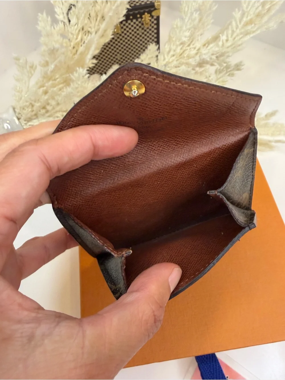 🎀LOUIS VUITTON Monogram Compact Origami Wallet - Picture 9 of 10